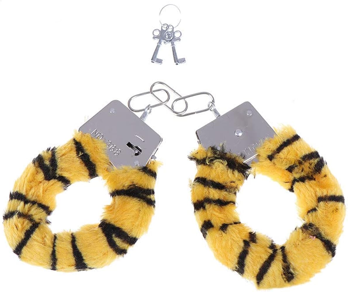 Fuzzy Handcuffs with Key