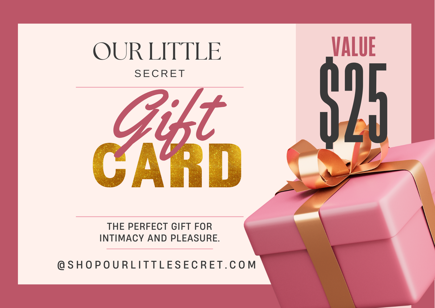 Unlock Intimacy & Passion with an Our Little Secret Gift Card