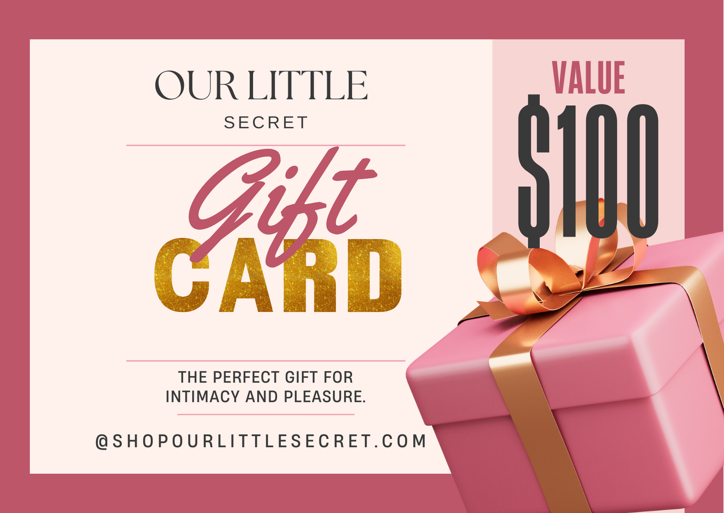 Unlock Intimacy & Passion with an Our Little Secret Gift Card