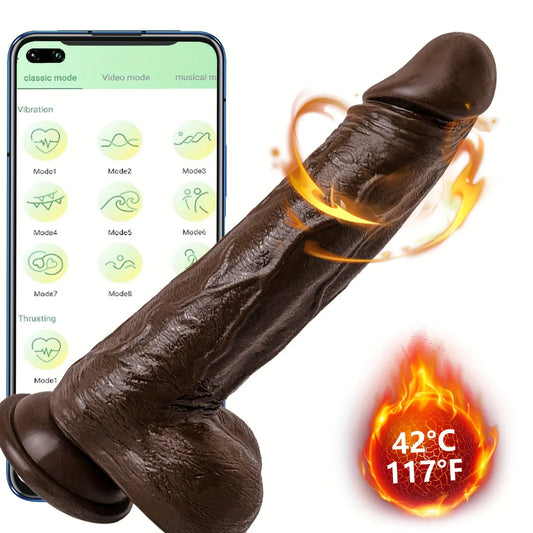 Thrusting Dildo Vibrator